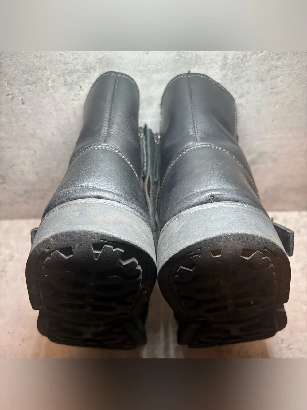 Harley-Davidson Proctor Buckle Motorcycle Black Leather Boots Men's Size 11M